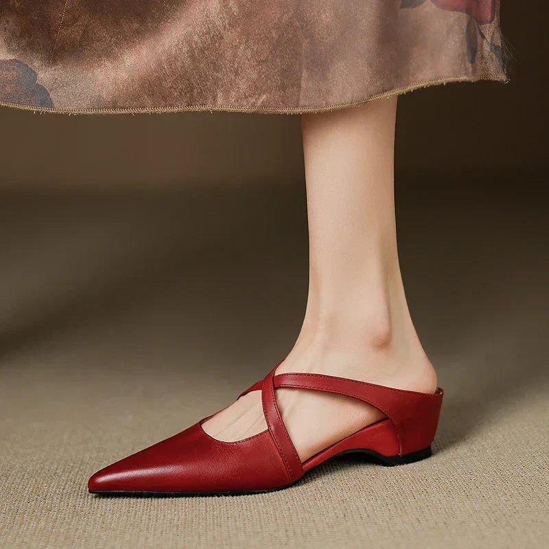 Zoya - Genuine Leather Mules