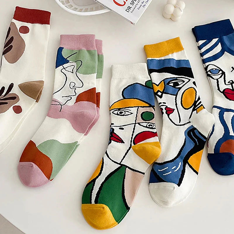 Ariaa™ | Casual Abstract Socks