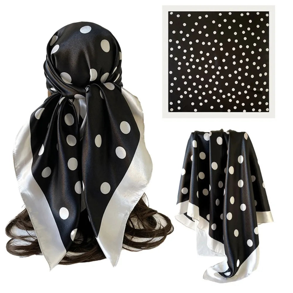 Kalani™ | Vintage Inspired Polka Dot Scarf