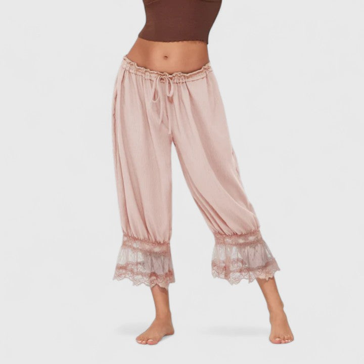 Lavinia | Flowing Wide-Leg Trousers