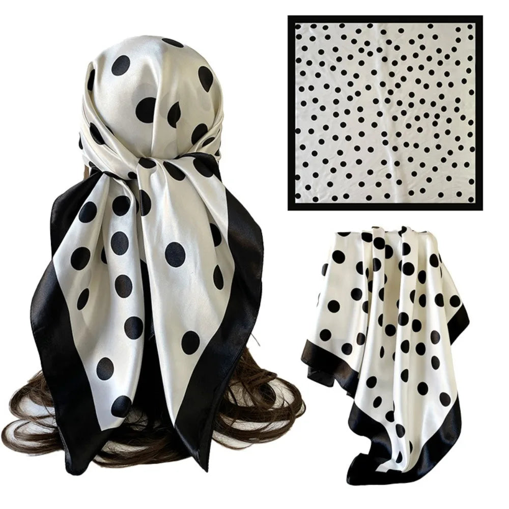 Kalani™ | Vintage Inspired Polka Dot Scarf
