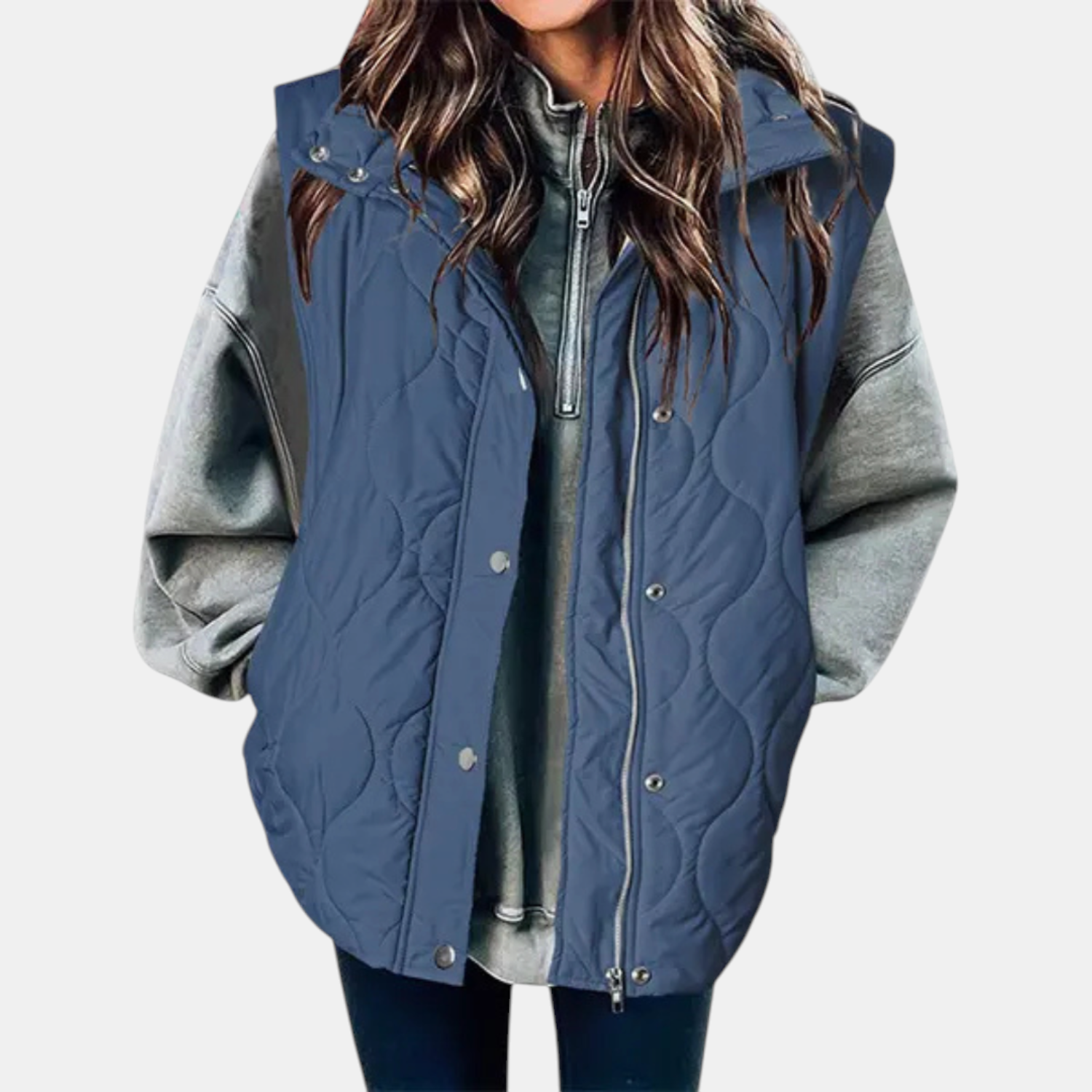 Jeannie™ | Hooded Quilted Puffer Vest