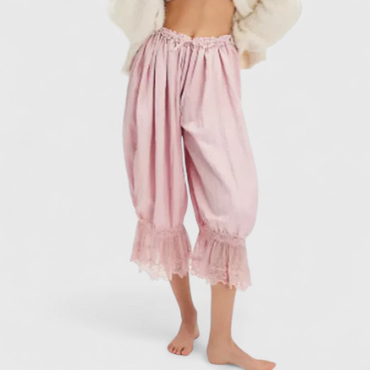 Lavinia | Flowing Wide-Leg Trousers