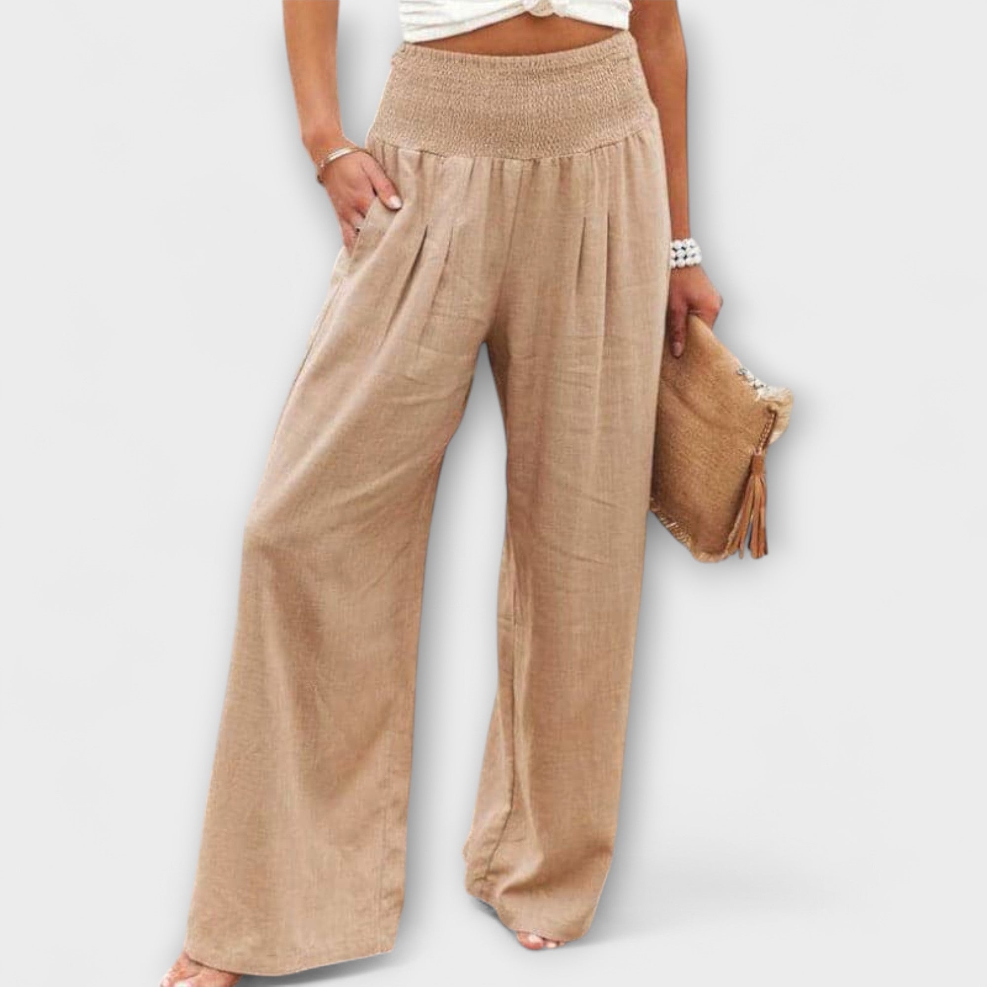 Delphina | Relaxed Wide-Leg Pants