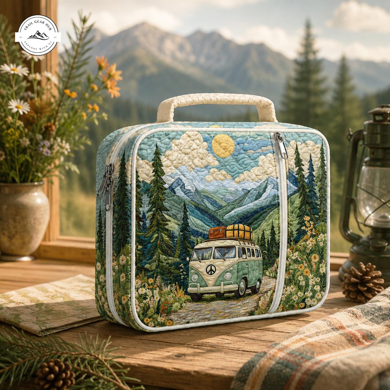 Mountain Travel Quilted Bible Cover LV04