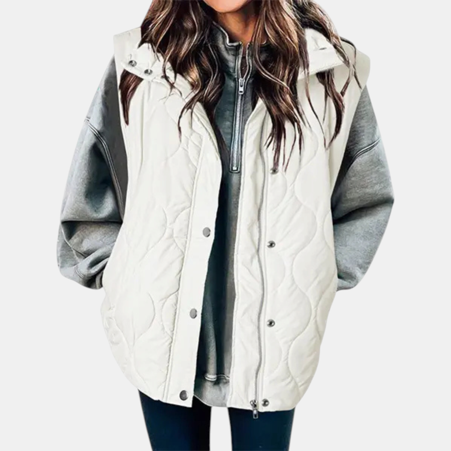 Jeannie™ | Hooded Quilted Puffer Vest