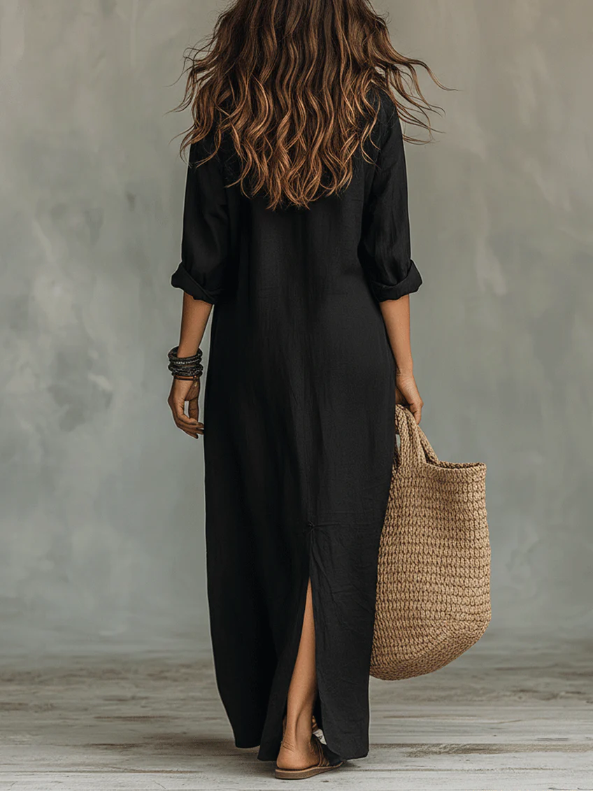 Astrid™ | Relaxed Boho Style Maxi Dress