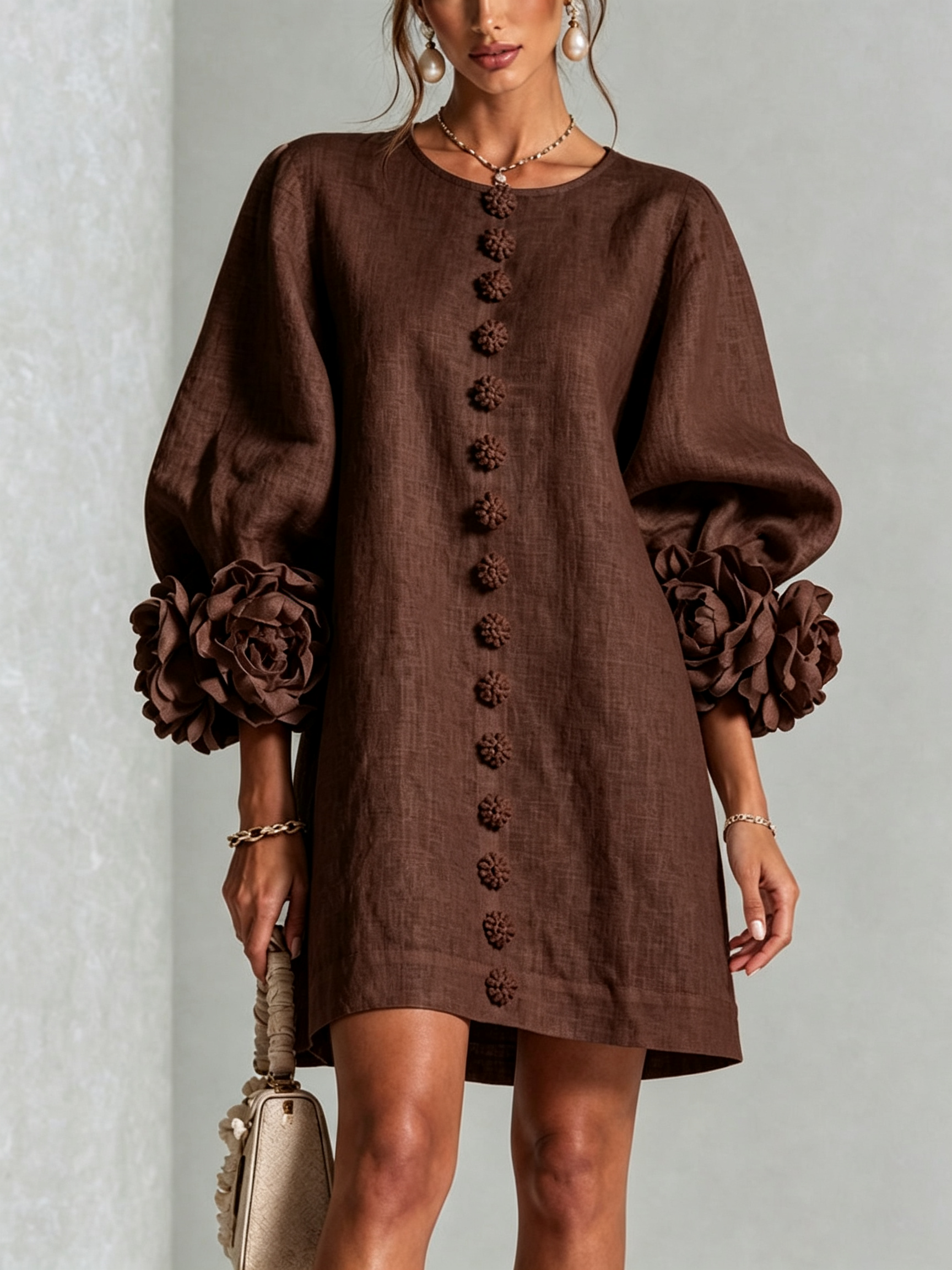Chelsea™ | Button-Down Mini Dress
