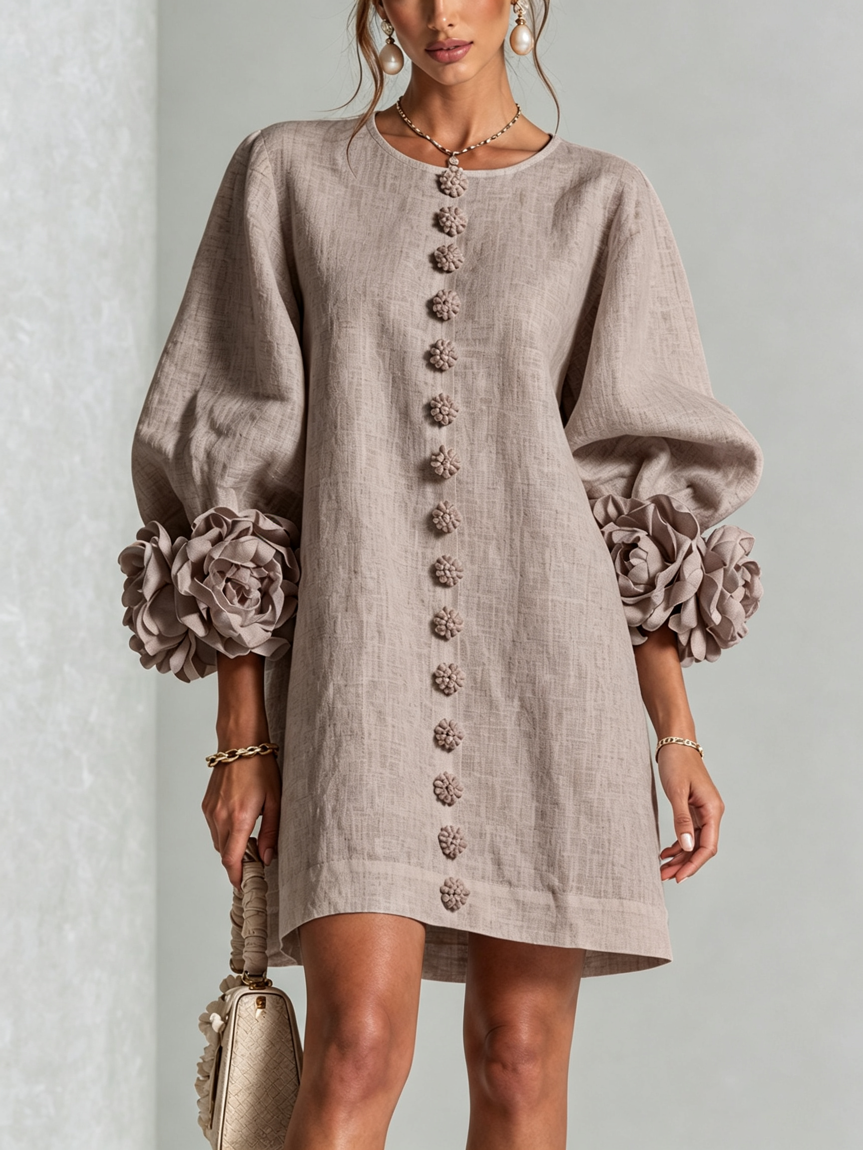 Chelsea™ | Button-Down Mini Dress