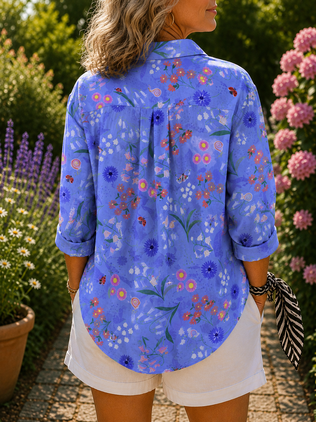 Felicia | Flower Meadow Blouse