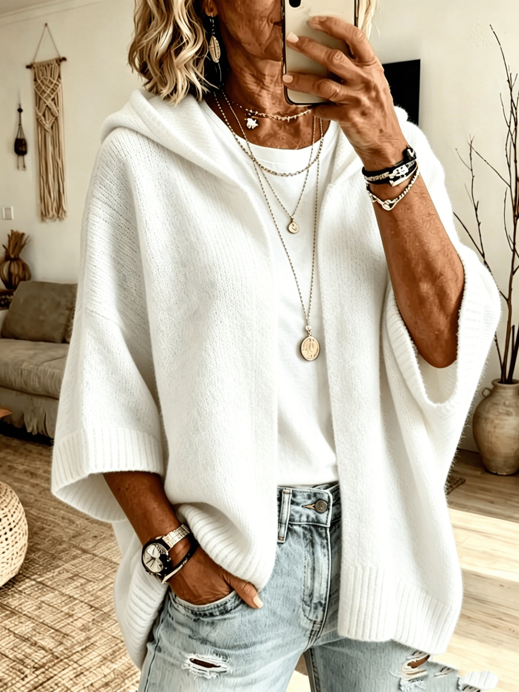 Laurel™ | Women's Elegant Casual Hooded Cardigan