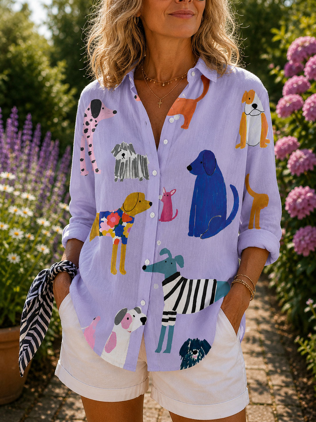 Florence | Playful Puppy Blouse
