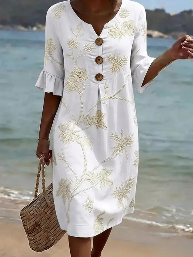 Women’s Casual Floral Print Dress