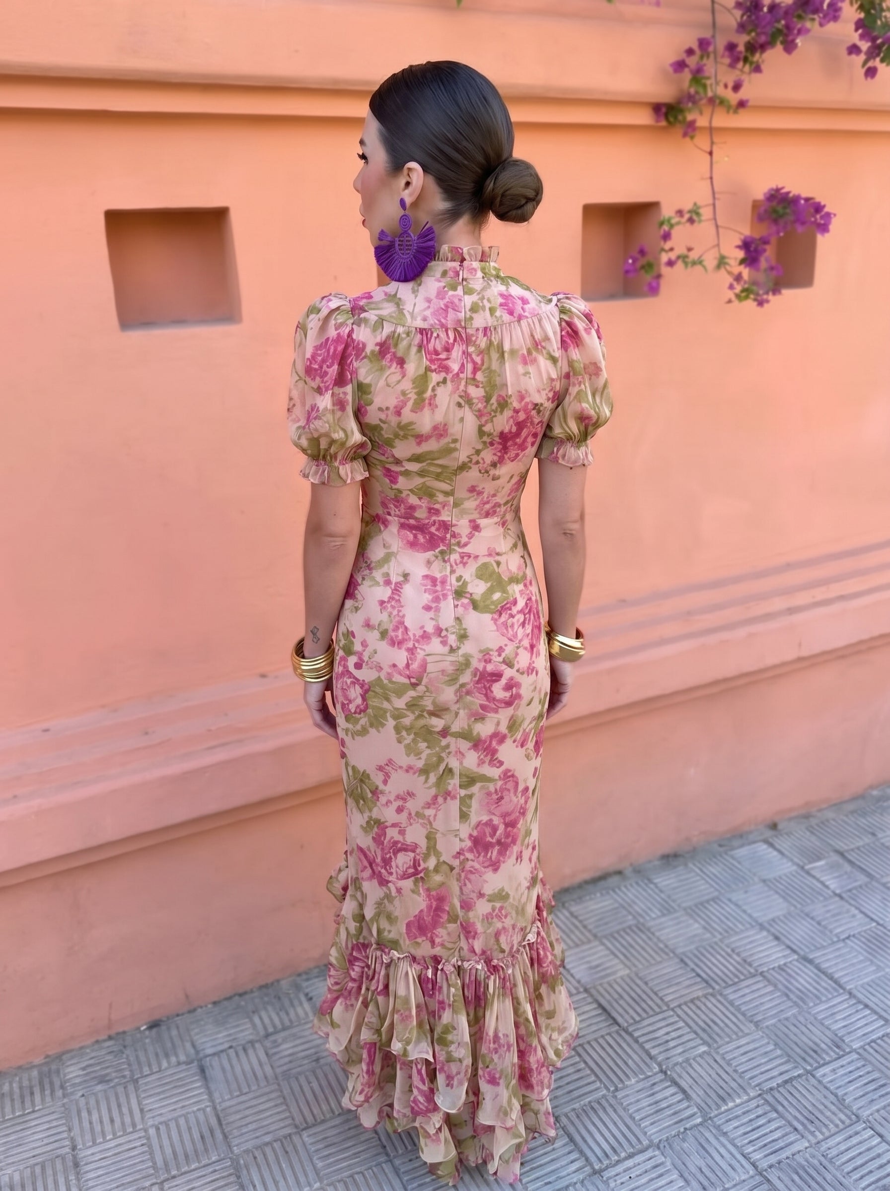 Felicidad™ | Floral Rose Dress