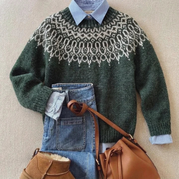 Olivia | Nordic Knit Sweater