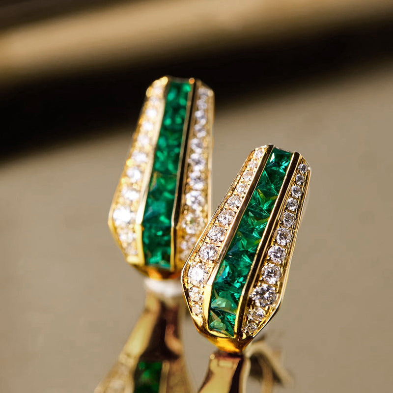 Emerald Sienna Earrings