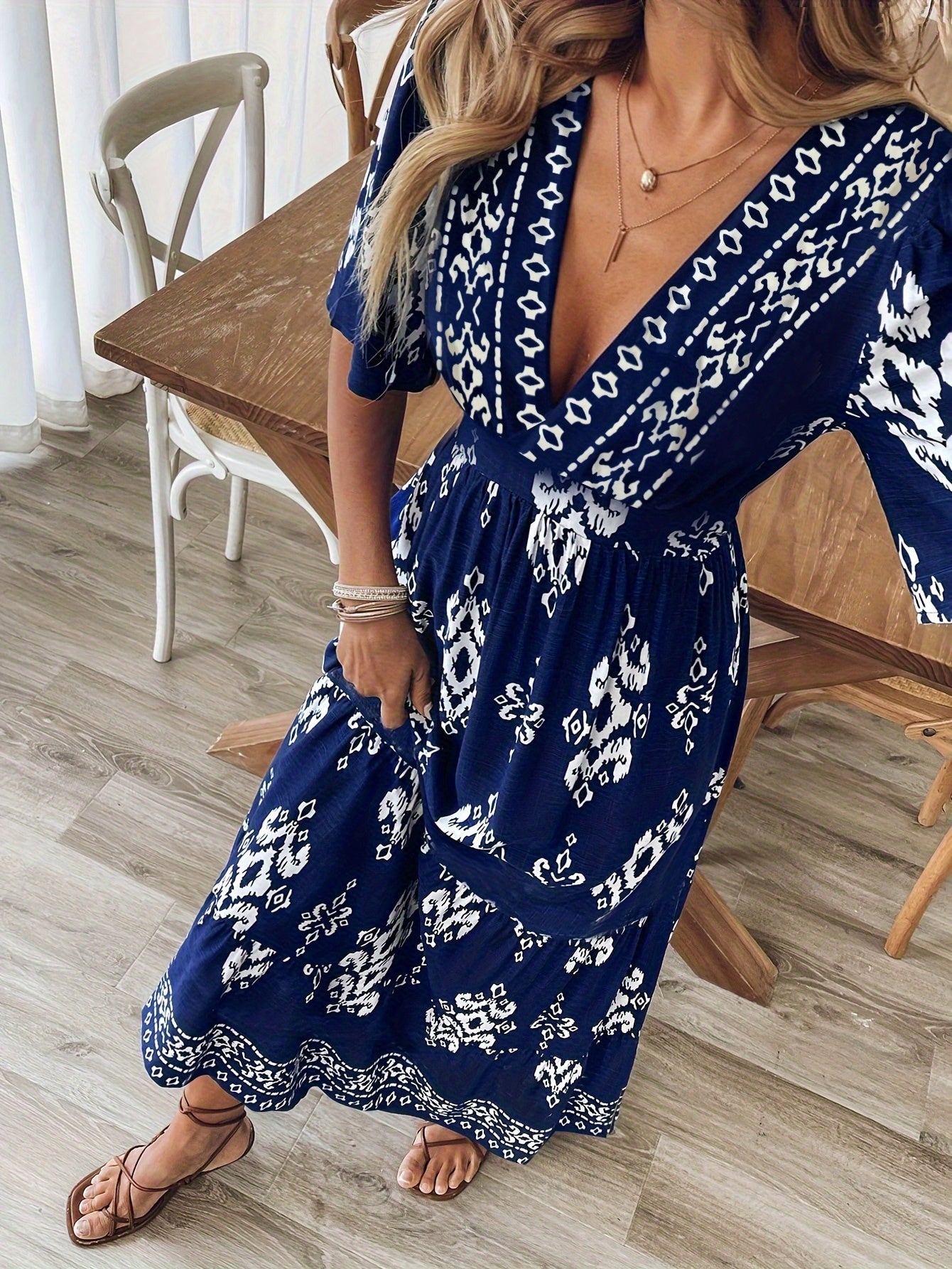 Ava | Bohemian Maxi Dress