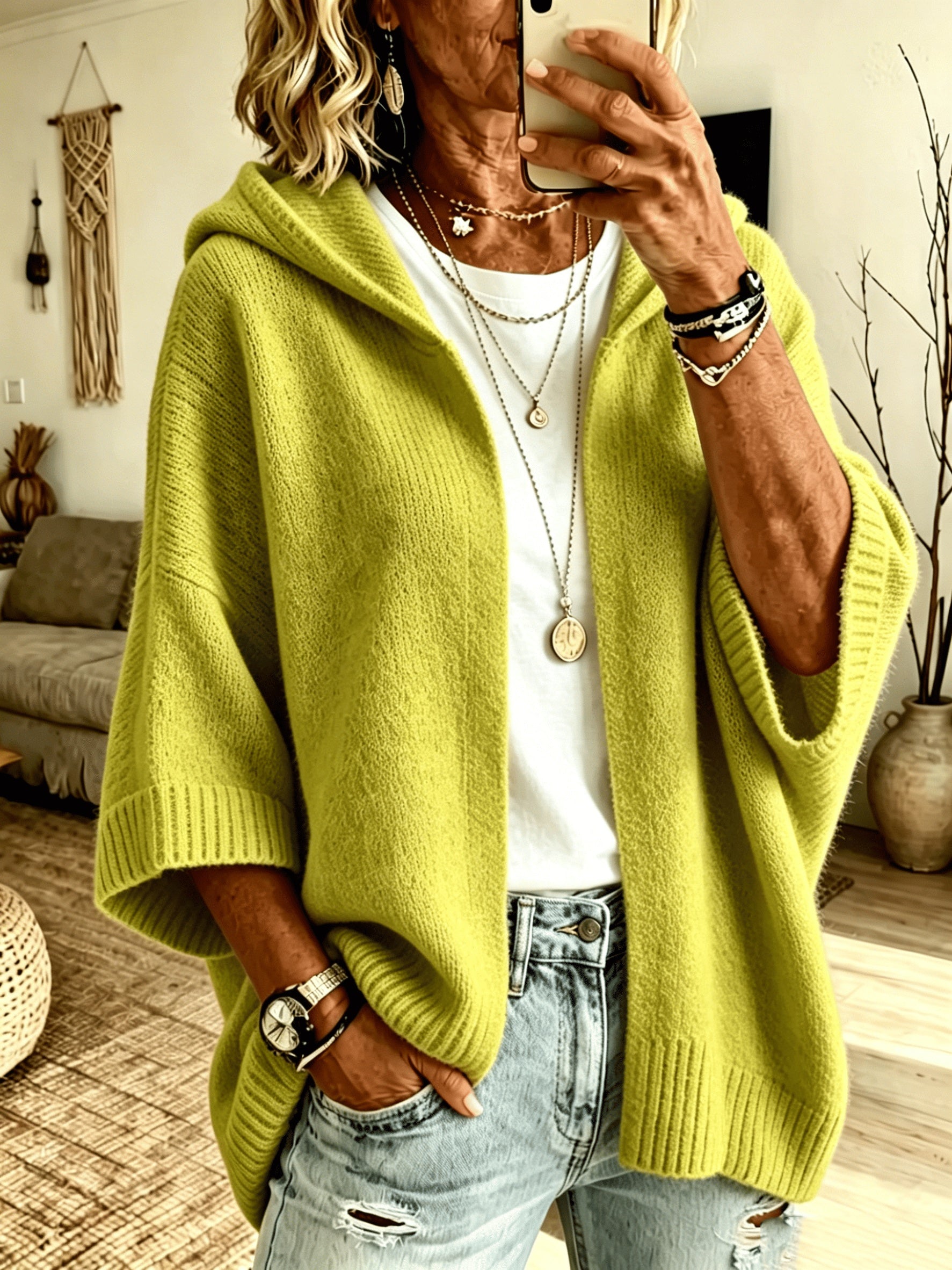 Laurel™ | Women's Elegant Casual Hooded Cardigan