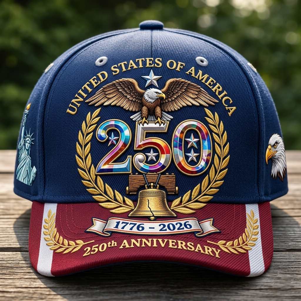 UNITED STATES OF AMERICA 250TH ANNIVERSARY CAP