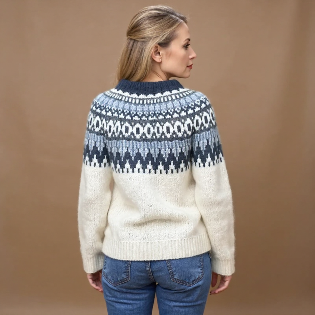 Elsa | Nordic Patterned Sweater