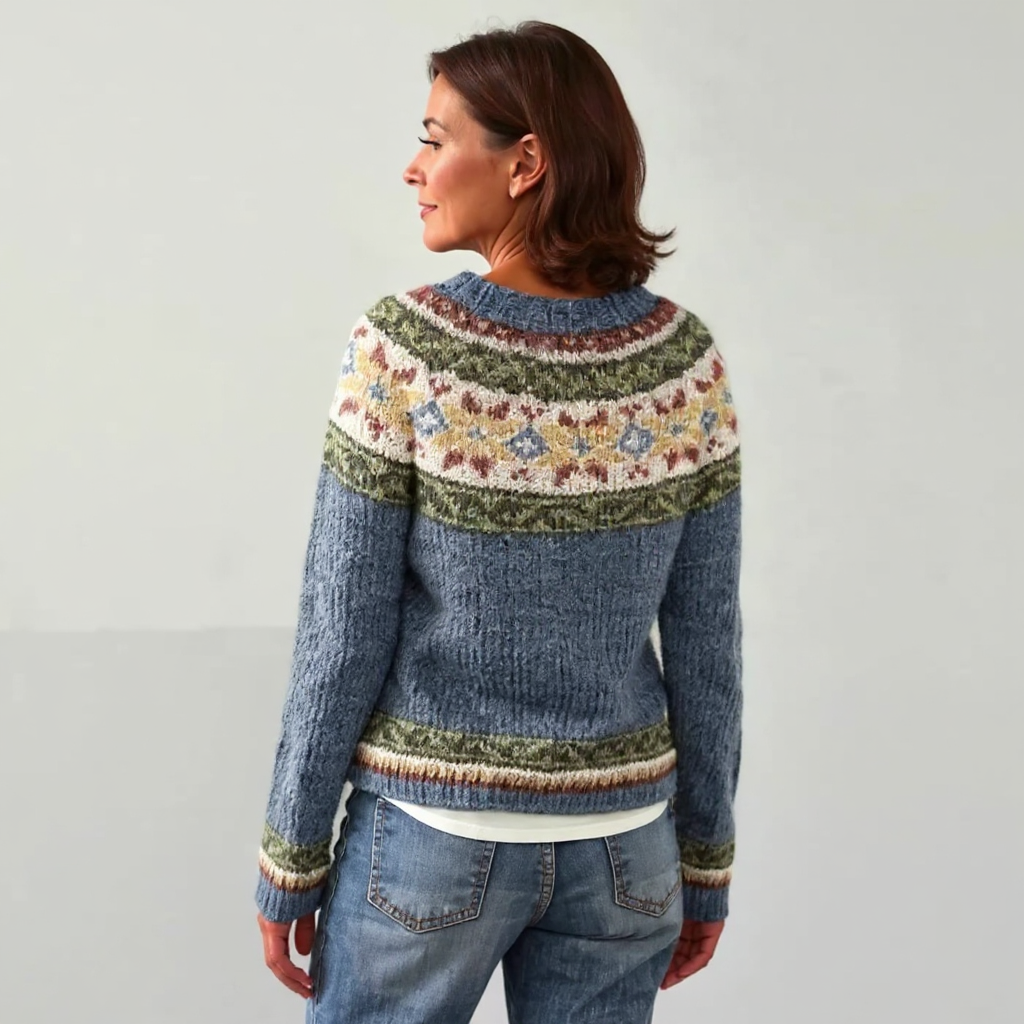 Agatha | Heritage Patterned Sweater