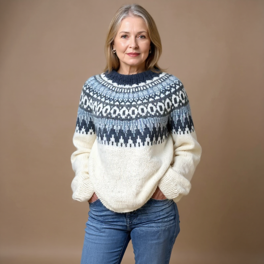 Elsa | Nordic Patterned Sweater