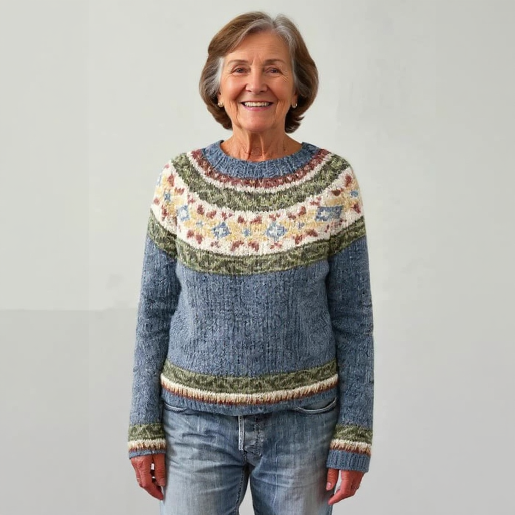 Agatha | Heritage Patterned Sweater