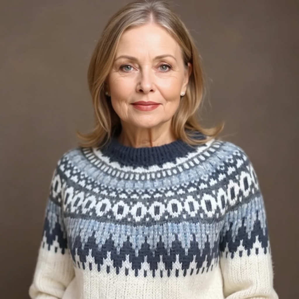 Elsa | Nordic Patterned Sweater