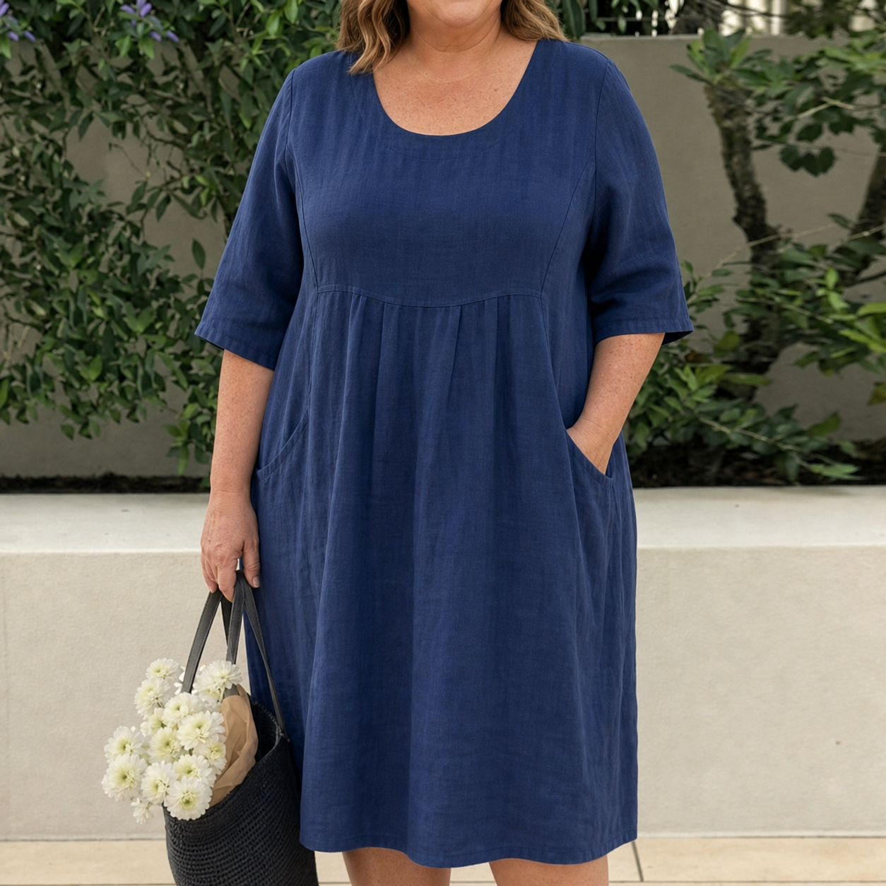 Paisley | Elegant Dress With Pockets