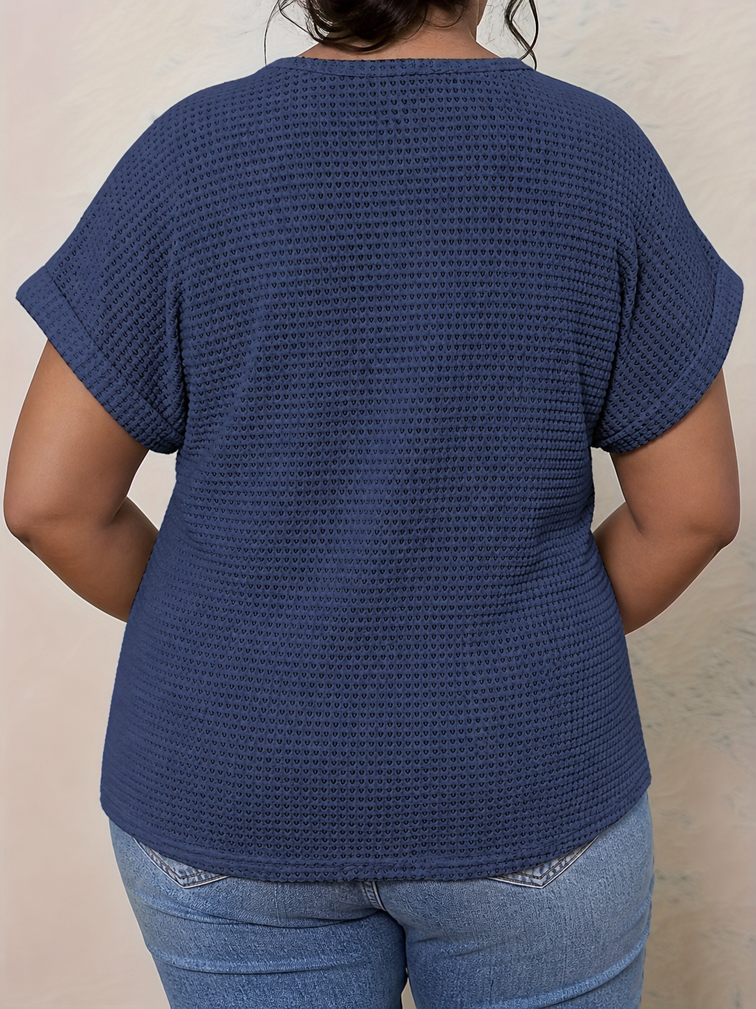 Violet | Detailed Knitted Top