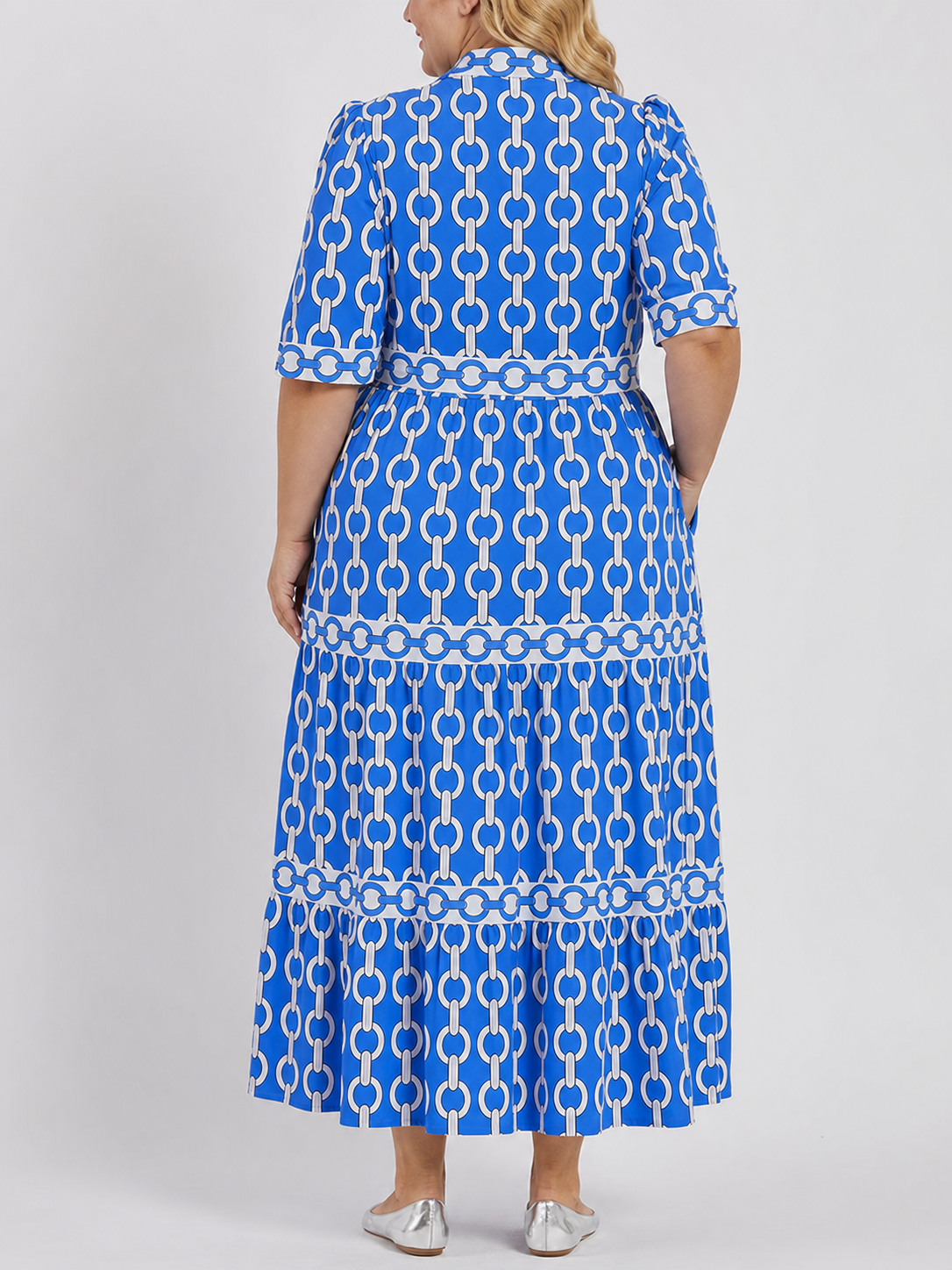 HAZEL | Chain Link Midi Dress