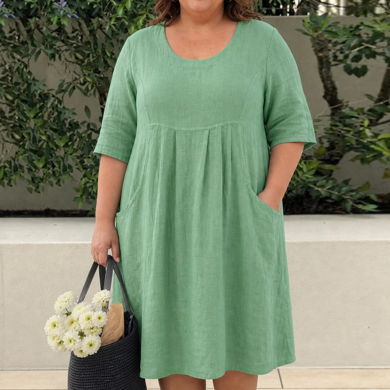 Paisley | Elegant Dress With Pockets