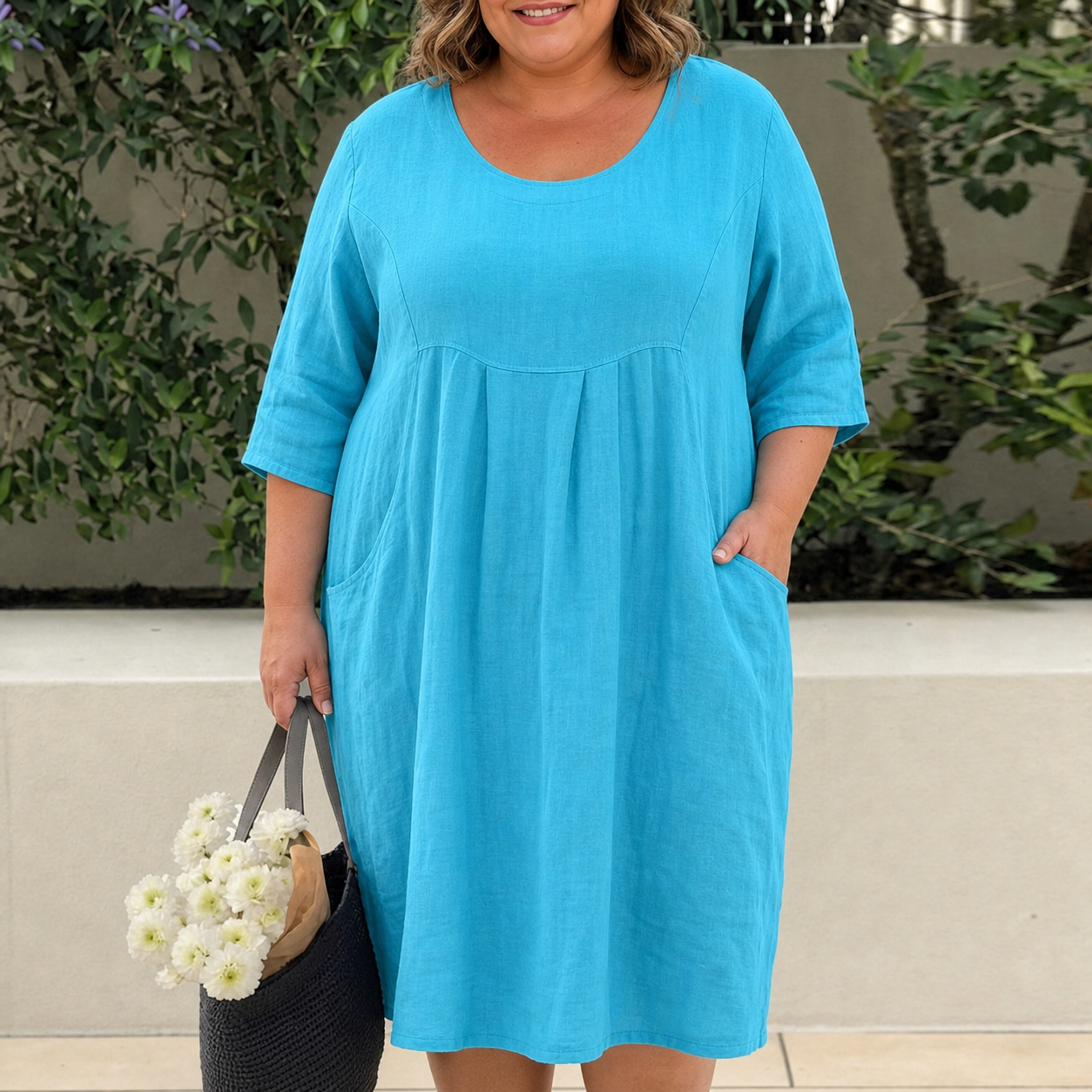 Paisley | Elegant Dress With Pockets