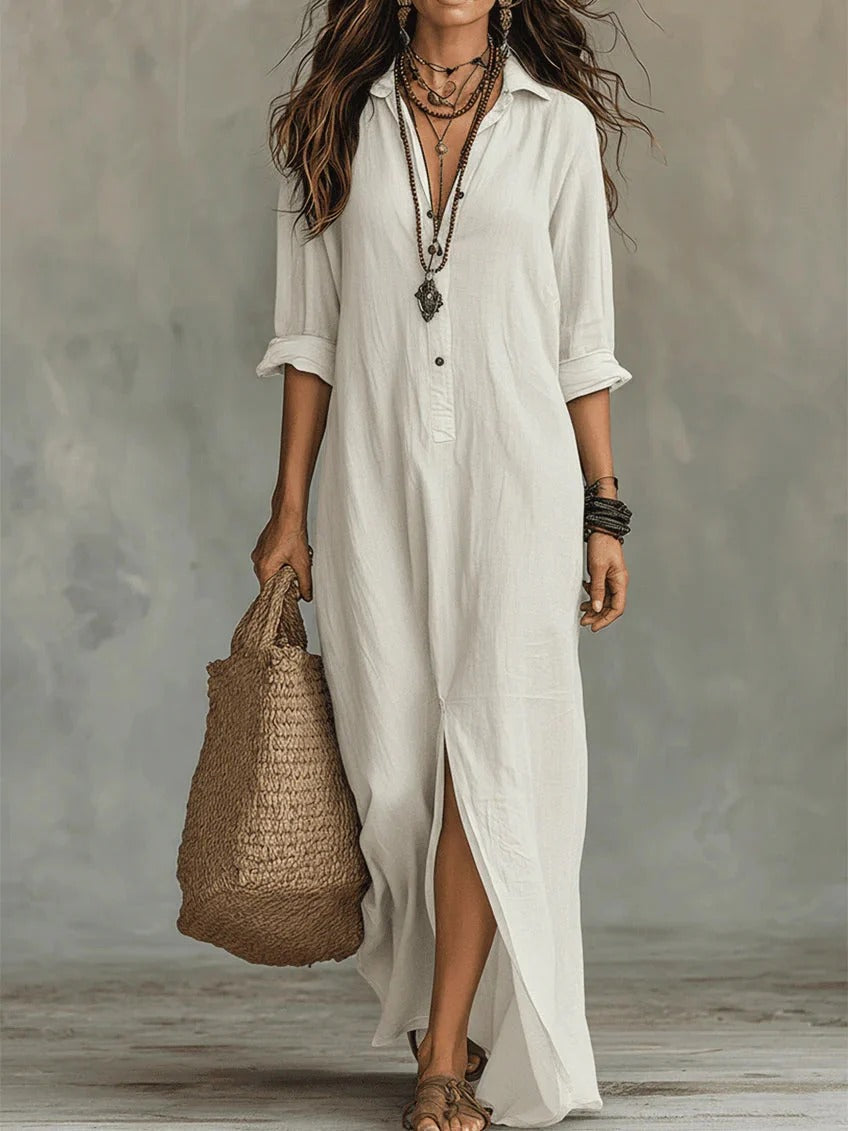 Corinna™ | Relaxed Boho Style Maxi Dress