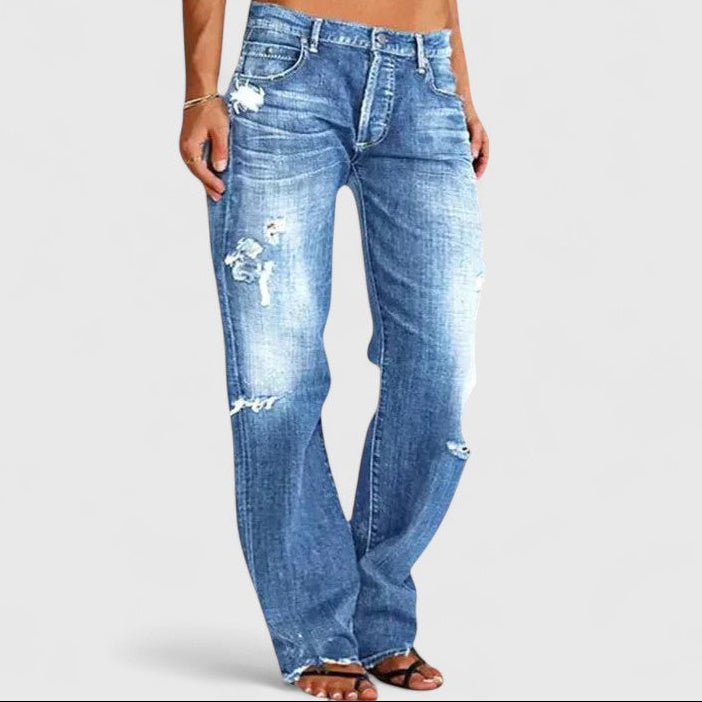 Annette | Relaxed Straight-Leg Jeans
