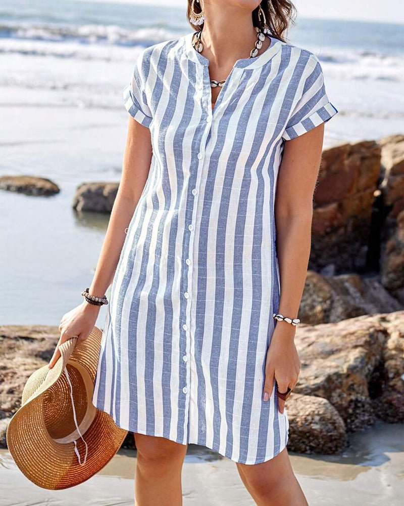Hagar™ | Striped Shirt Dress