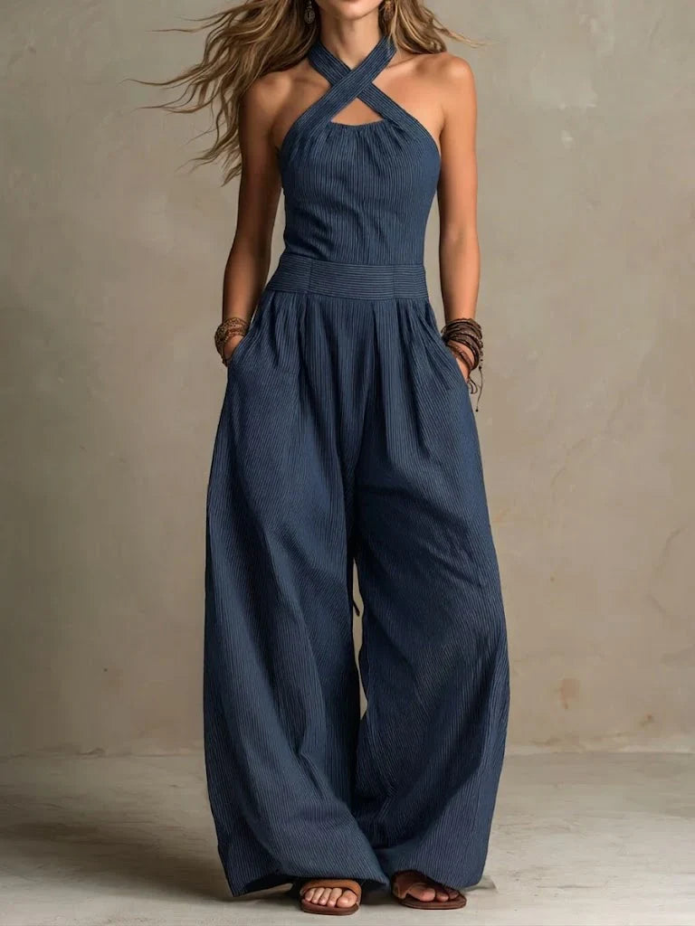 Valentina | Elegant Wide-Leg Jumpsuit