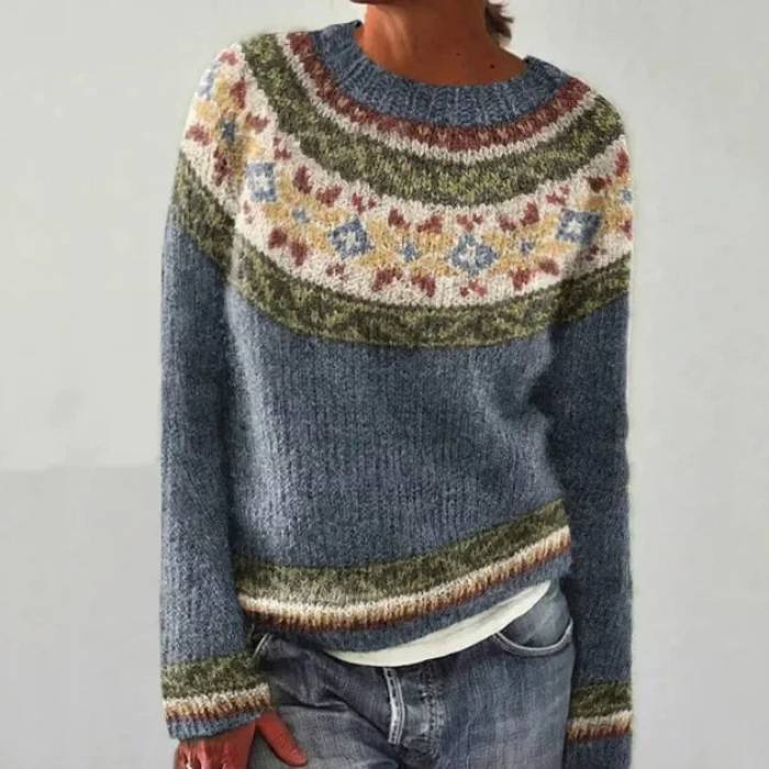 Agatha | Heritage Patterned Sweater