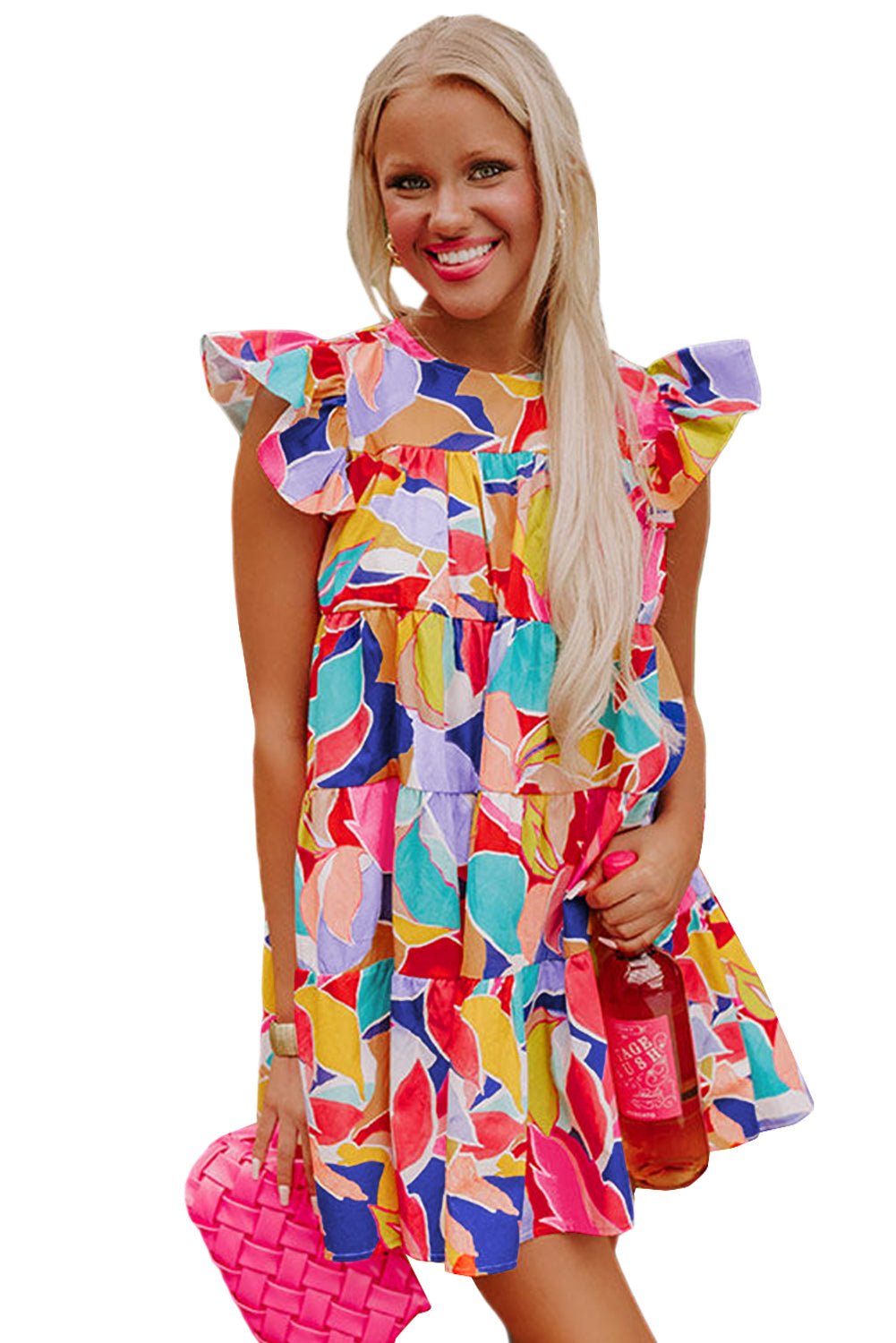 Romy | Boho Summer Dress with Flowy Sleeves