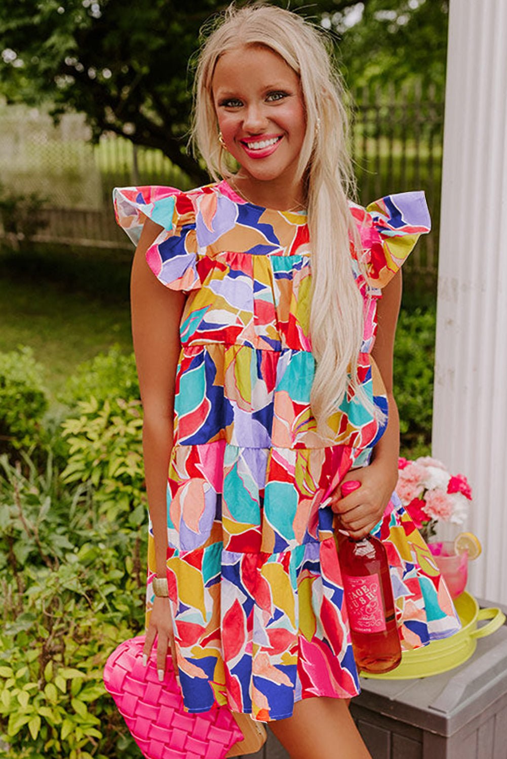 Romy | Boho Summer Dress with Flowy Sleeves