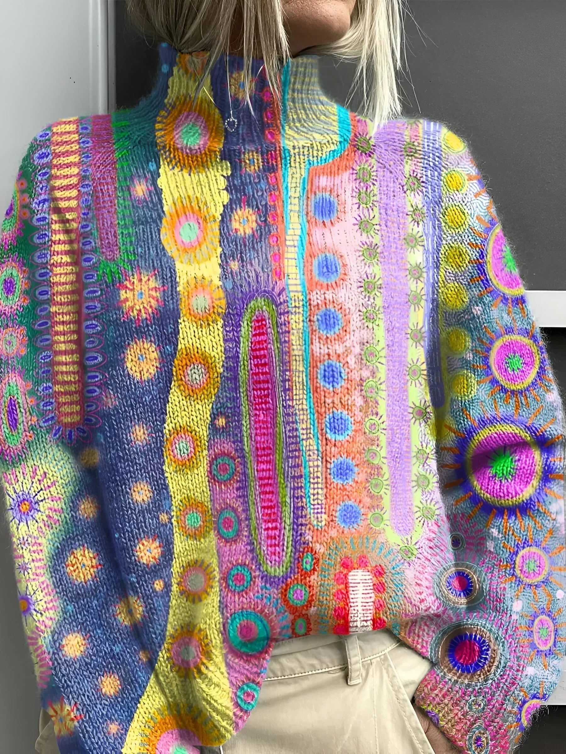 Charlotte | Artistic Knit Sweater