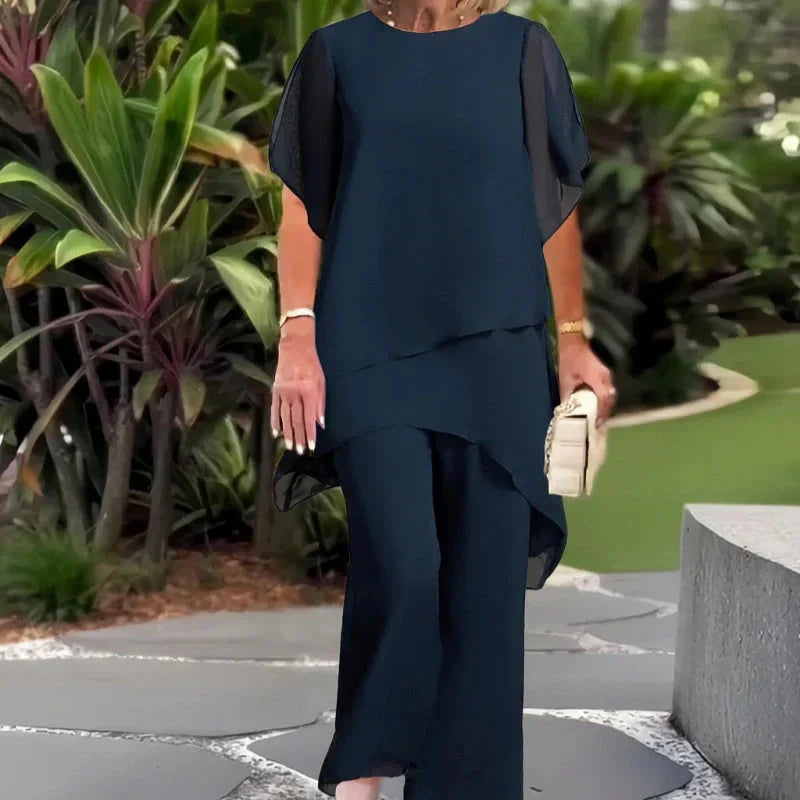 Beverly™ | Elegant Asymmetrical Two Piece Set