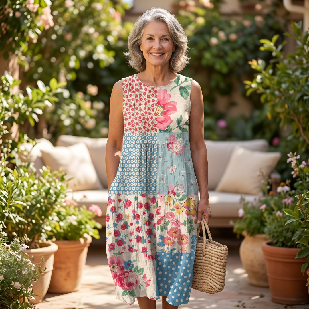 Lilian | Garden Printed Dress