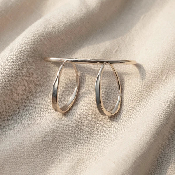 Bold Circle Hoop Earrings